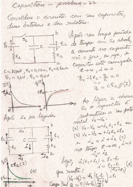 Física, Problemas Resolvidos, Exercícios, Halliday , Resnick, Soluções ...